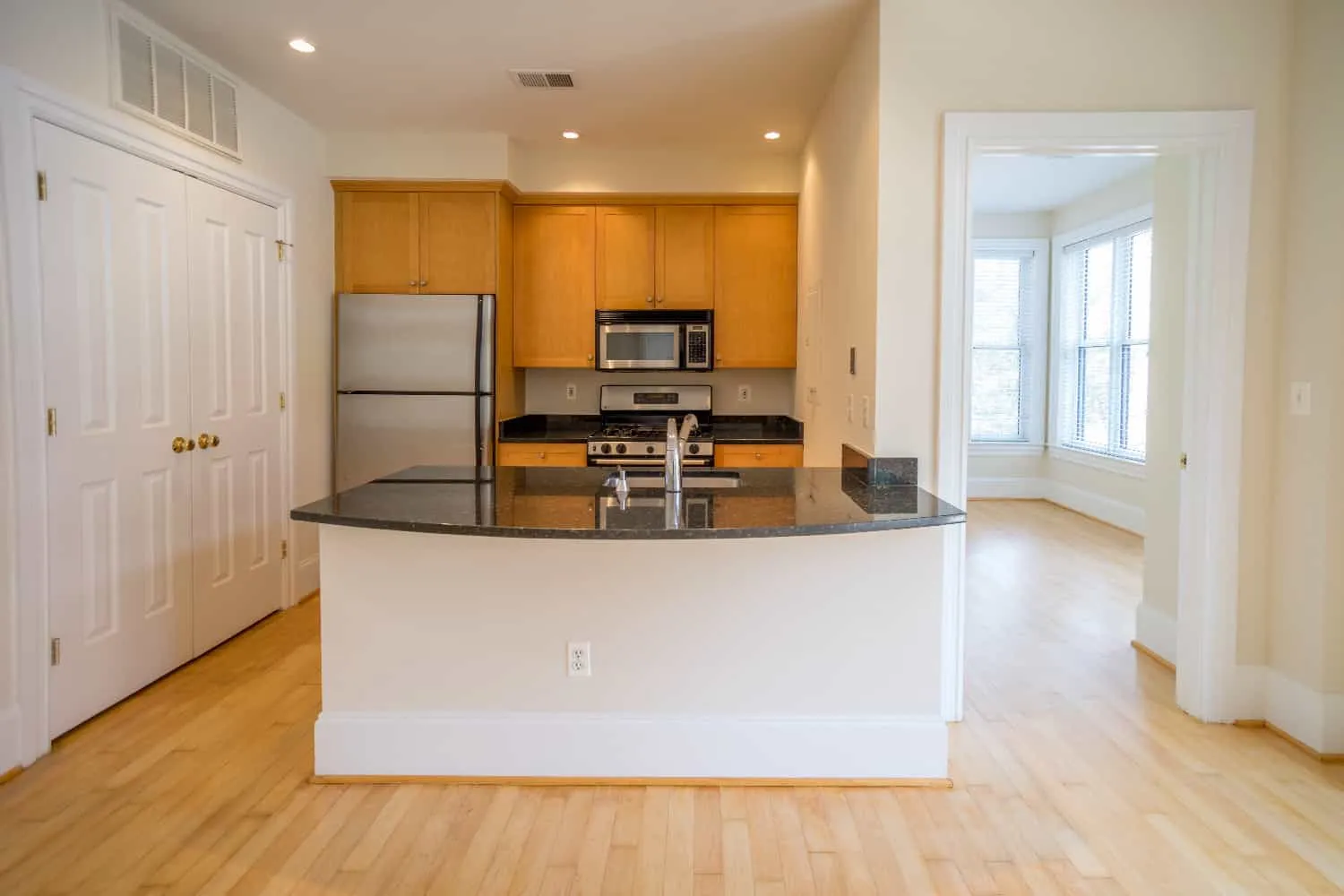 Kitchen In The Regent Apartment Building