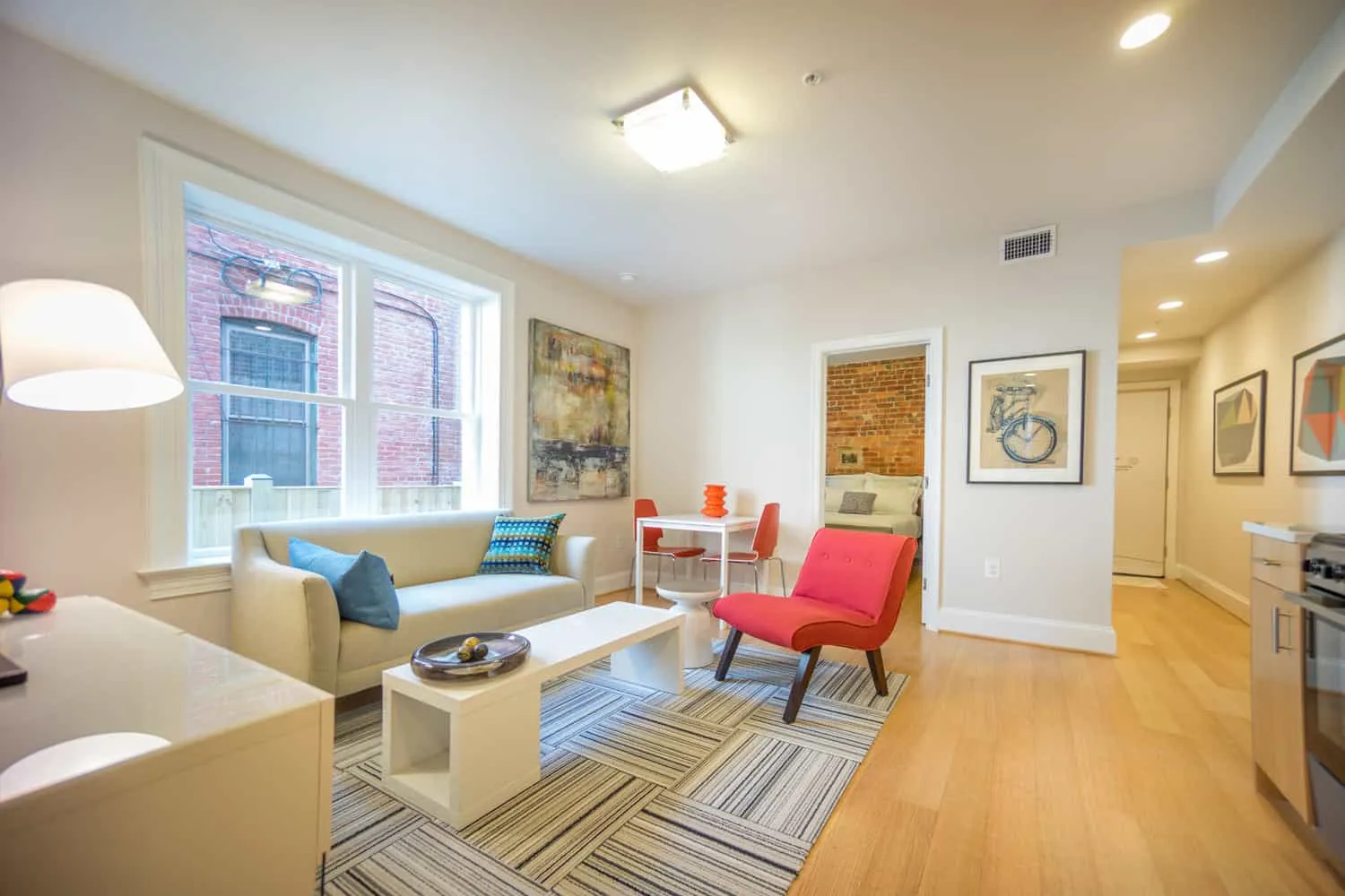 Santa Rosa Apartments Living Room View