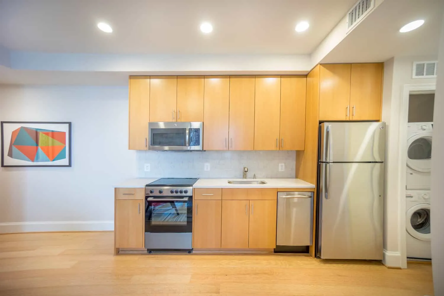 Kitchen In An Apartment Of The Santa Rosa Building