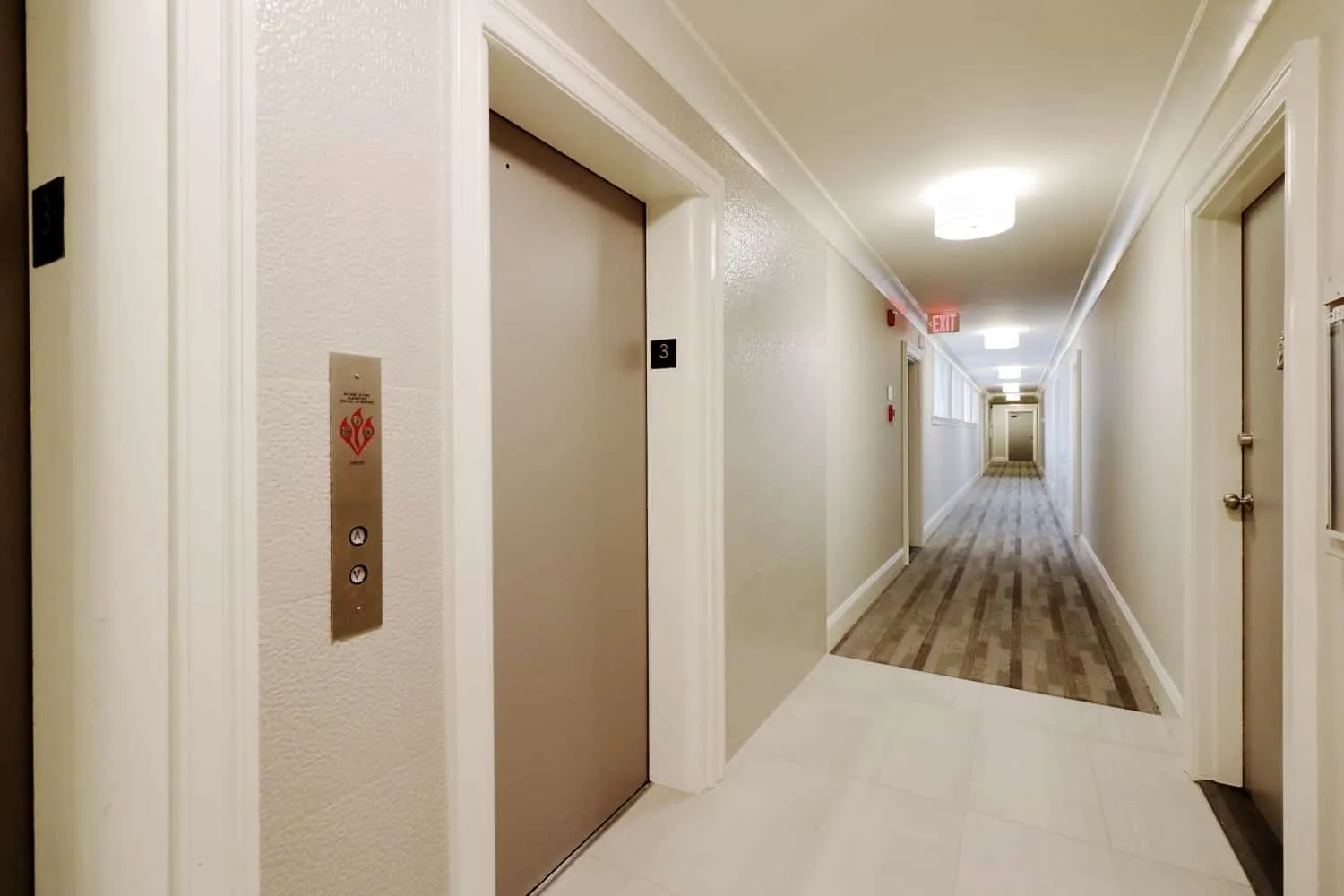 M Street Towers — interior photograph