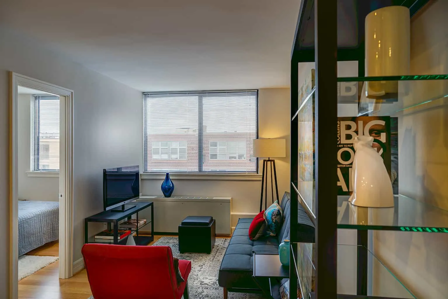 The Sutton Plaza Apartment Living Room