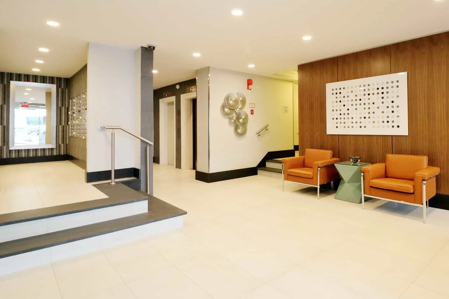 Sutton Plaza — interior photograph