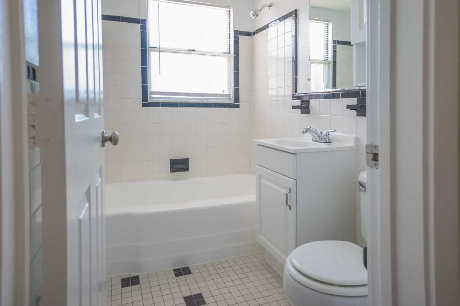 Front Of The Taylor Apartment Bathroom