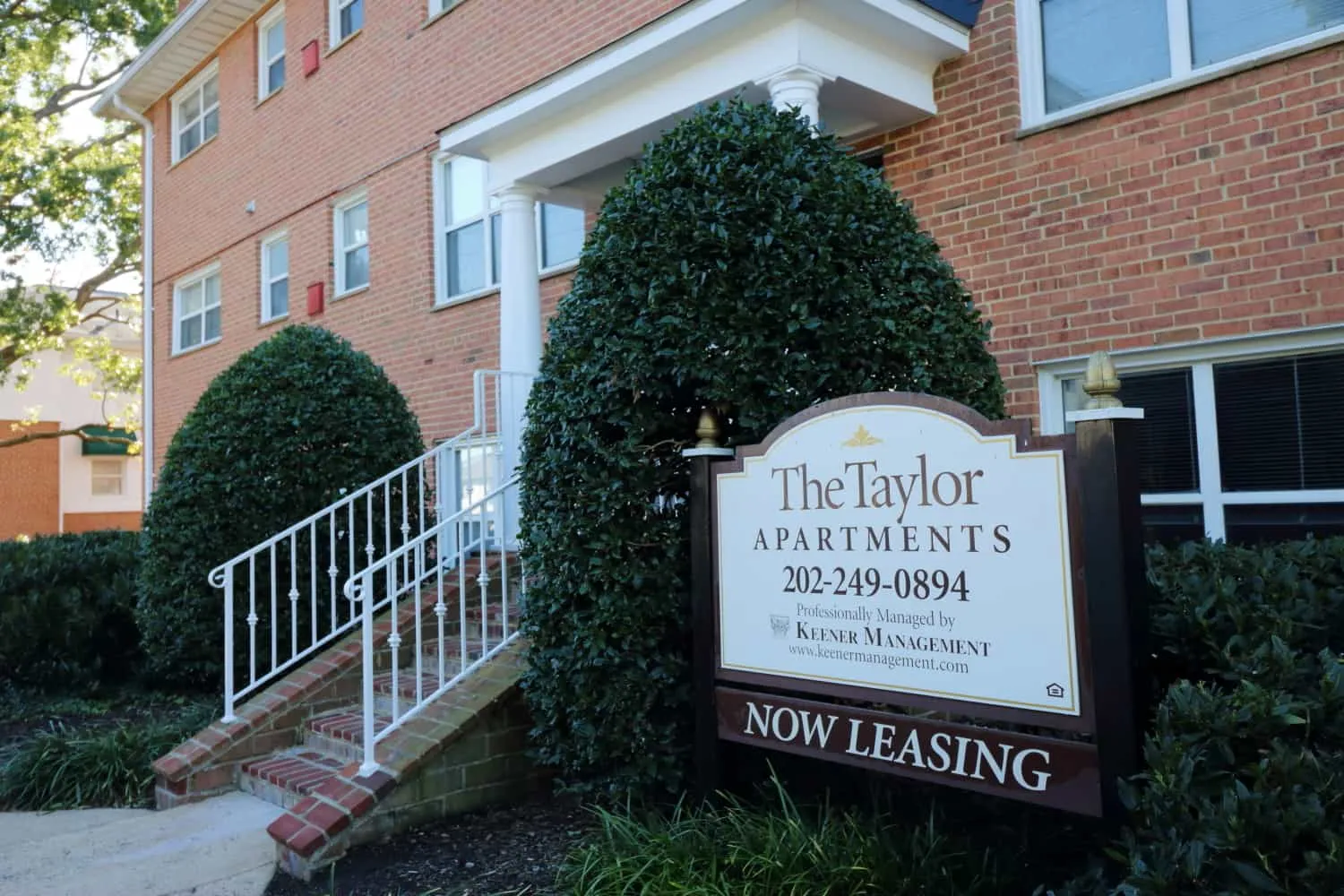 Front Of The Taylor Luxury Apartment Building