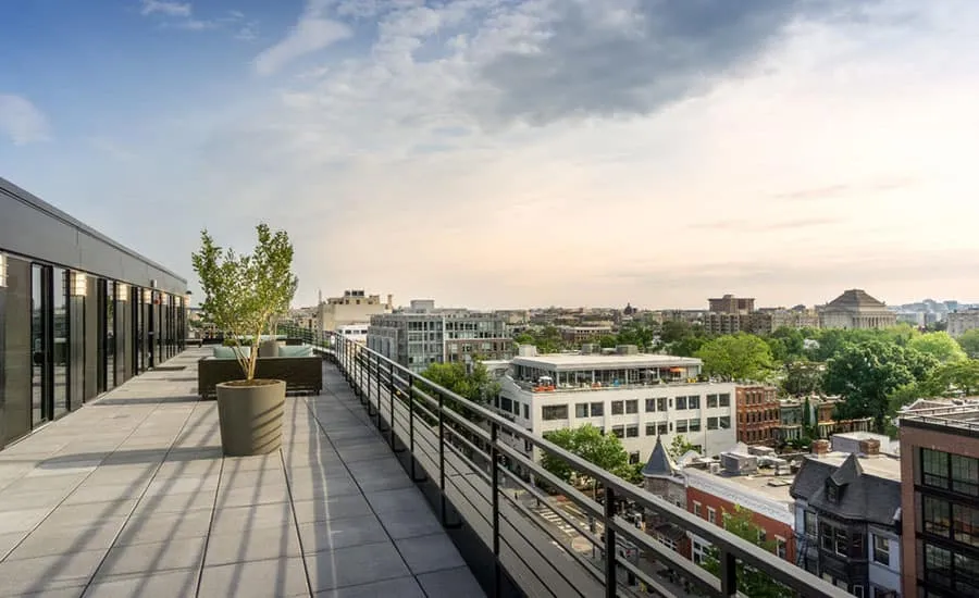The Harper Apartment Building Roof